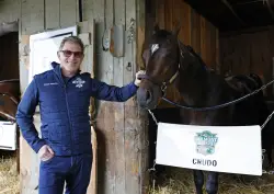 The horse Bobby Flay couldn’t sell is giving the celebrity chef a long-shot Belmont Stakes dream